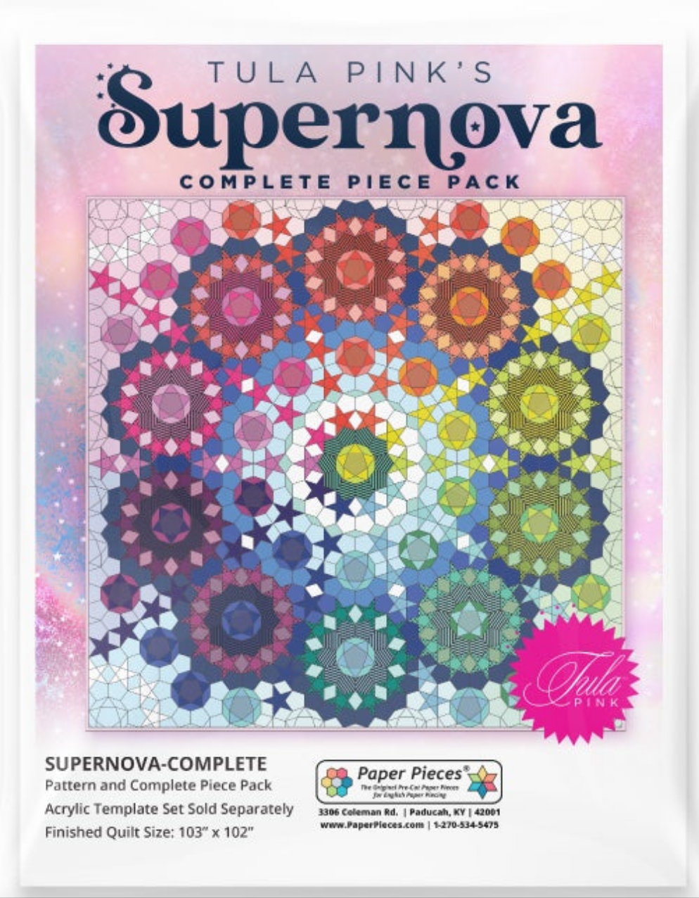 Galactic Burst Fussy Cutting Companion - 7 piece set, Compatible with Nova and SuperNova