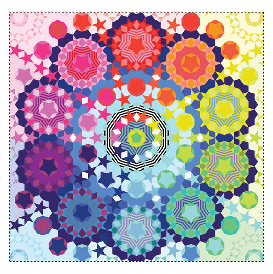 Sew Ready Supernova Quilt Kit - True Colors by Tula Pink (Preorder)